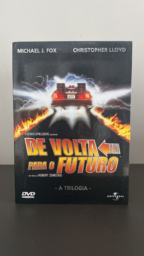 De Volta Para O Futuro - Dvd - Box Trilogia (Usado)