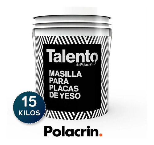 Masilla Para Placa De Yeso X 15 Kgs Polacrin Talento