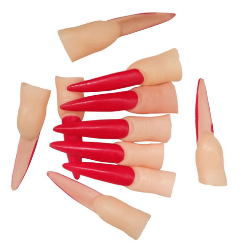 10 Uds. Dedos De, Dedos Postizos, De Uñas, Uñas De Falsas