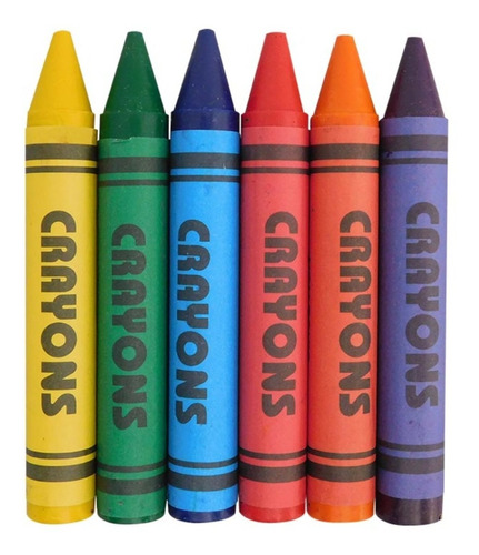 Crayones Klipp Jumbo Caja X6 Unidades *4 Cajas