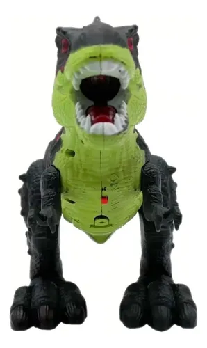 Dinosaurio Tyrannosaurus Spray Flame T- Rex Humo Fuego Luz