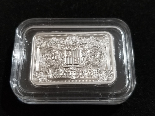 Moneda De Plata 925 Andorra Maravillas De Jesus Proof