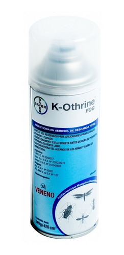 K-othrina Fog Insecticida Descarga Total 426cc Aerosol