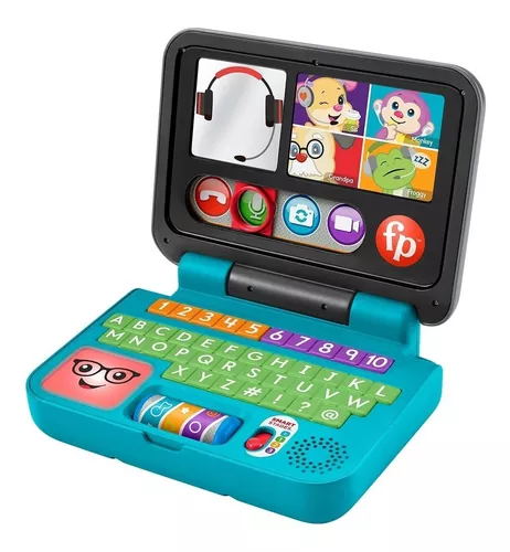 Laptop Computadora Infantil Bebes Fisher Price Sonidos Luces