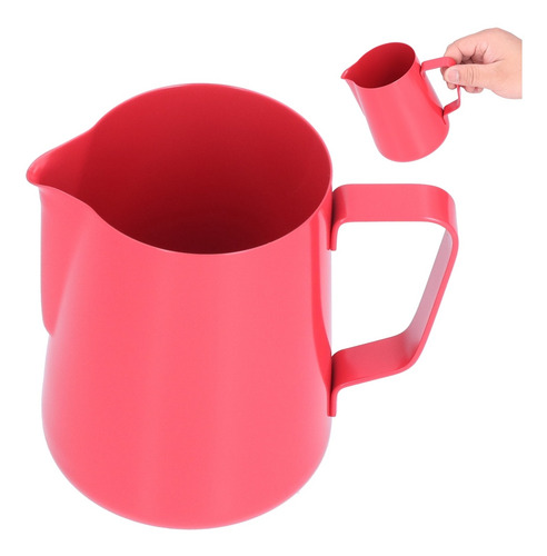 Jarra Espumante De 600ml, Jarra De Café Com Leite Em Aço Ino