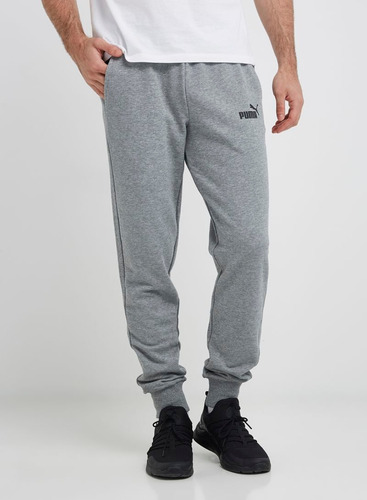 Pantalon Deportivo Puma Algodon Chupin Con Puño Adulto