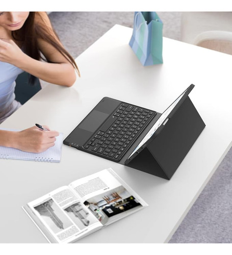 Case Funda Con Teclado Bt Compatible Con iPad Air 11 M2 2024