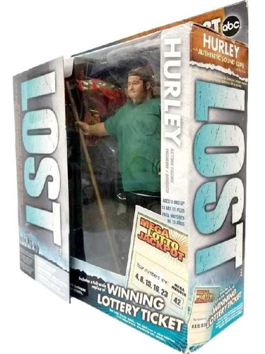 Lost Hurley (hugo Reyes) Com Som Mcfarlane Action Figures