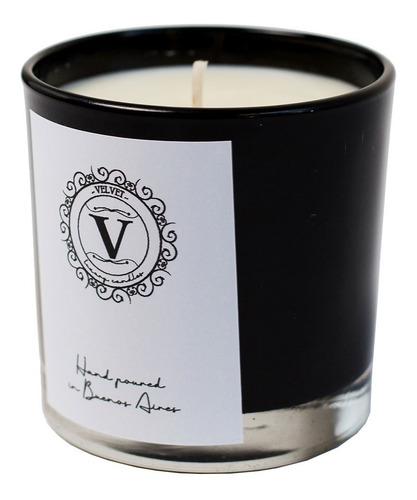 Imagen 2 de 10 de Vela De Soja Aromática Decorativa Y De Noche Vidrio 250ml