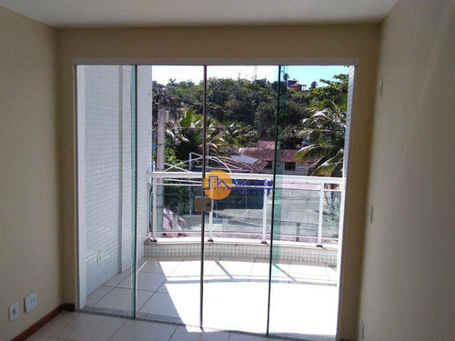 Maravilhoso Apartamento Com 2 Dormitórios À Venda, 72 M² Por R$ 255.000 - Costazul - Rio Das Ostras/rj - Ap0586