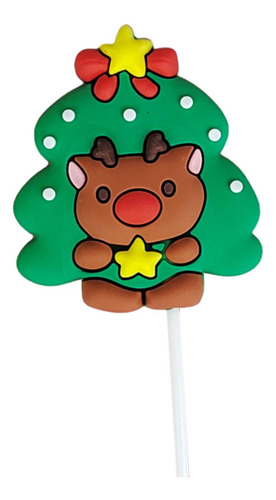 4 X 6 Adornos Para Tartas De Navidad, Decoración 4 Piezas