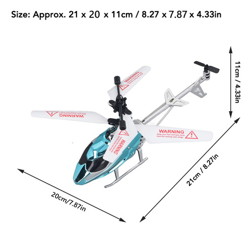 Helicóptero De Control Remoto, Avión Volador De Juguete De 3