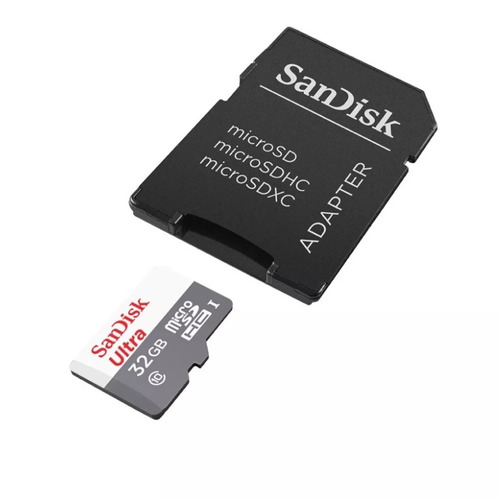 Memoria Micro Sd 32 Gb Sandisk Ultra Clase Microsd 10 Beiro 