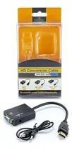 Comprar Convertidor Hdmi Vga con adaptador de audio Hdmi a Vga