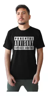 Camiseta Musica Video Parental Advisory Explicit Content