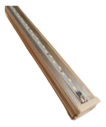 Lote 50 Tubos Doble Led Cuadrado 120 Cms 24w T8 Alum