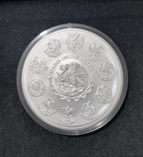 Moneda De 1 Kilo De Plata Libertad Ley 0.999 Año 2011 (Usado)