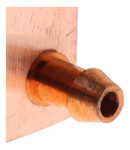 Cpu Radiador Cobre De Resfriamento De Água 40x40mm Para