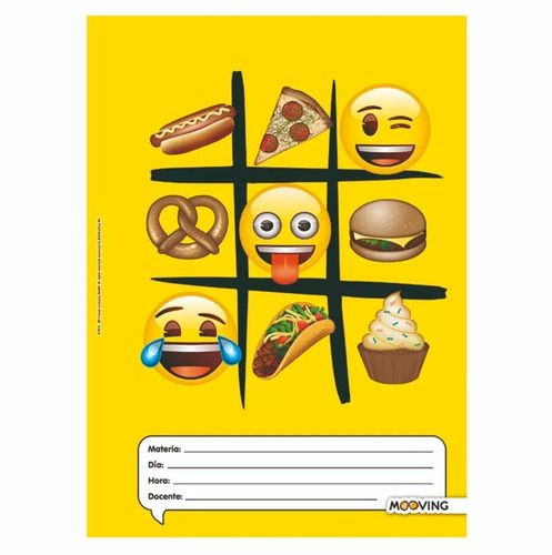 Set 6 Separadores Emoji Emoticon Mooving