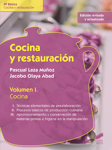 Cocina Y Restauracion, Volumen I - Laza Muñoz, Pascual/olaya