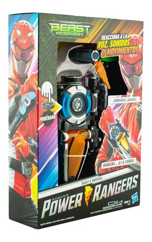 Power Rangers Beast Morphers Morpher X Brazalete Español