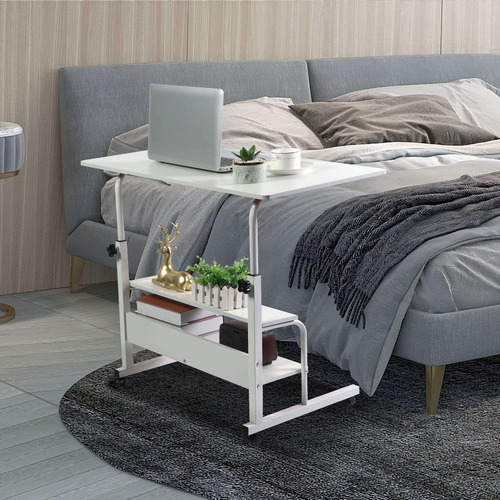 Mesa Ajustable Para Estudiante Computadora Portátil Muebles Blanco