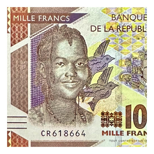 Guinea - 1000 Francos - Año 2017 - P #48 - Africa