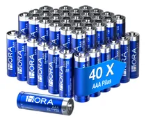 Comprar Paquete Con 40 Pilas Aaa Alcalinas Baterías 1hora 1.5v Larga Duración Baterías Desechables Para Juguetes Reloj Despertador Mando A Distancia Portátil Y Otros Dispositivos Diarios