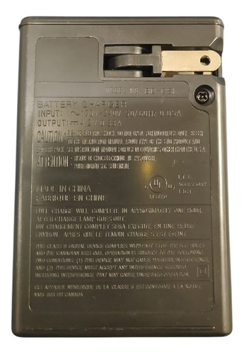 Carregador Bc-csk Compativel Para Bateria Gpx-bk1 Dsc-w190 Preto