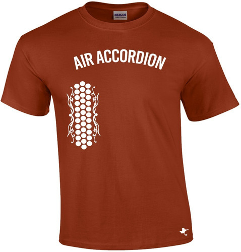 Playera Air Acordion Acordeón De Aire Borracheras C/ Envío