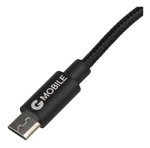 Cable Micro Usb A Usb G Mobile 2 M Negro