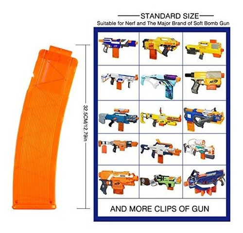 2pcs Revista Bullet Clip 22 Dardos Clip De Plátano De ...