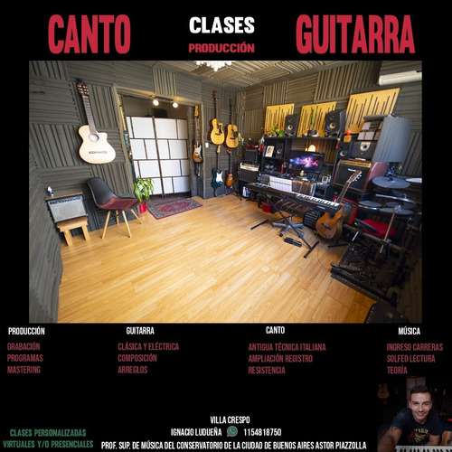 Clases De Producción Y Grabación Profesor Online Villacrespo