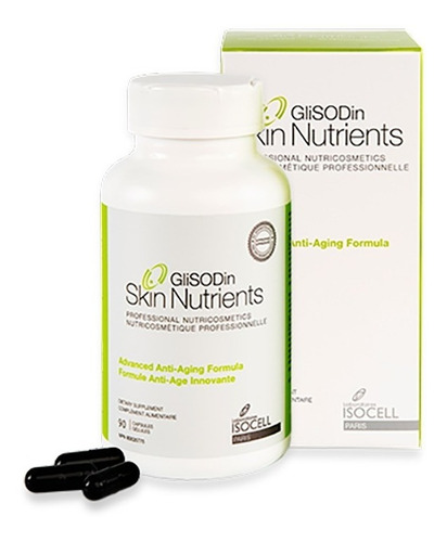 Imagen 1 de 1 de Glisodin Skinnutrients Advanced Anti-aging 90 Capsulas 
