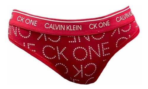 Tanga Calvin Klein One Red Para Mujer - Original Y Nueva