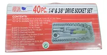 Comprar Juego De Sets De Rache Y Dados 40 Piezas Con Estuche.