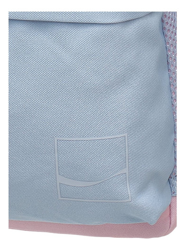 Mochila Costas Coca Cola Soft Multiuso Casual Escolar Cor Azul Desenho Do Tecido Lisa