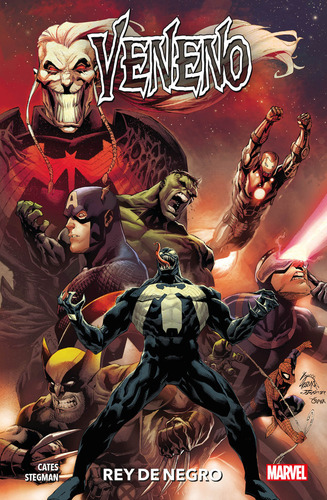 Mp91 Veneno 9 Rey De Negro, De Ryan Stegman. Editorial Panini Comics, Tapa Blanda En Español, 2024