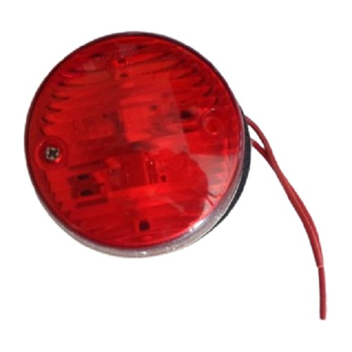 Faro Cocuyo Universal Redondo Rojo F148r  Casillero