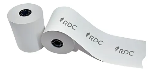 RDC 50 Rollos De Papel Térmico 80x70mm Negro Impresora 80mm