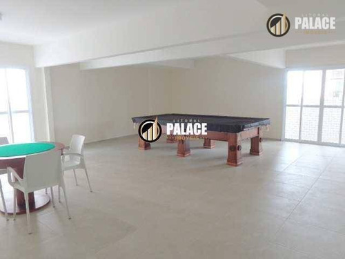 Apartamento Com 2 Dormitórios À Venda, 93 M² Por R$ 420.000,00 - Vila Guilhermina - Praia Grande/sp - Ap1565