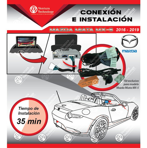 Cámara De Reversa Para Mazda Mx5 Rf Nd Año 2018