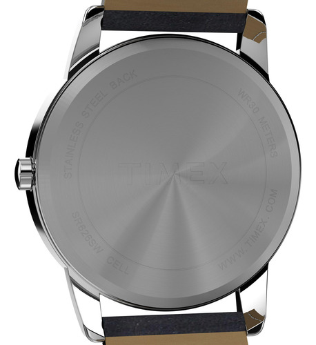 Reloj Timex Easy Reader, caja de 35 mm, correa negra P