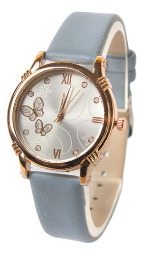 Reloj Para Mujer De Cuerina, Modelo Mariposa, Oferta!