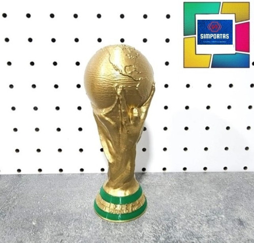 Copa Del Mundo Trofeo 15 Cm 3d Made In Argentina Calidad