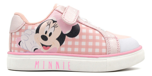 Tenis Minnie Mouse Niña Agujeta Elástica Velcro 930527 (16.0