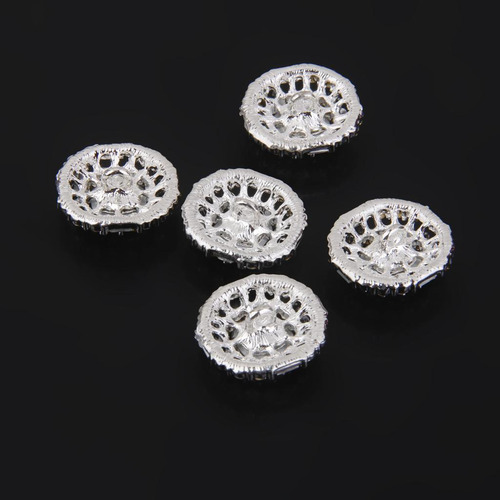 3 X 5x Brillante 23 Mm Cristal / Diamante De