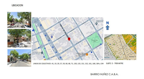 Departamento En Lomas De Nuñez / Monoambiente Con Balcón Terraza