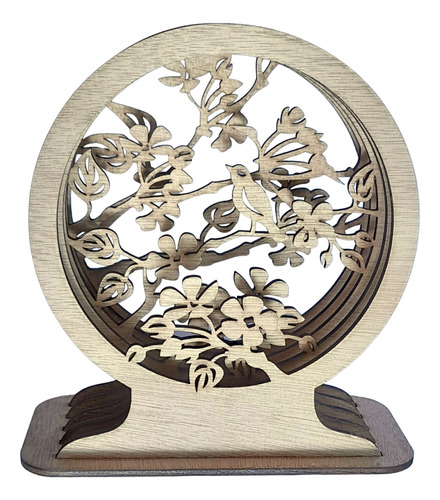 Cuadro Decoracion 3d Mdf Chapa En Corte Laser