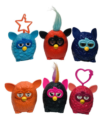 Furby Mcdonalds Cajita Feliz 2014 Colección Completa